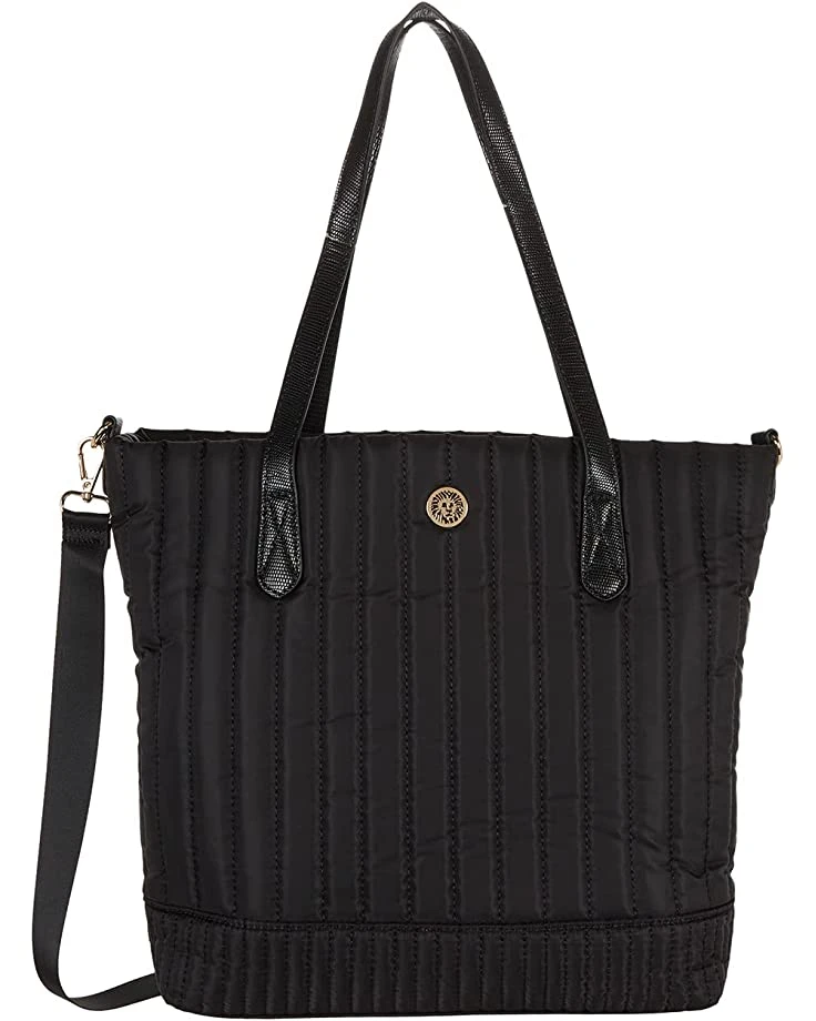 Anne Klein Handbags Women Quilted Nylon Medium Tote 3 Anne Klein Handbags Women Quilted Nylon Medium Tote
