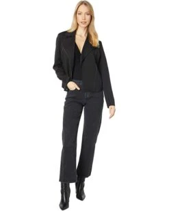 Anne Klein Coats & Outerwear Women Zip Front Moto Jacket -Deals Anne Klein Store 61C0KRylCEL. AC SR736920