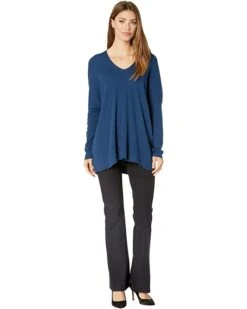 Anne Klein Sweaters Women V-Neck Ribbed Drop Shoulder Pullover 9 Anne Klein Sweaters Women V-Neck Ribbed Drop Shoulder Pullover -Deals Anne Klein Store 710nWaKinzL. AC SR736920