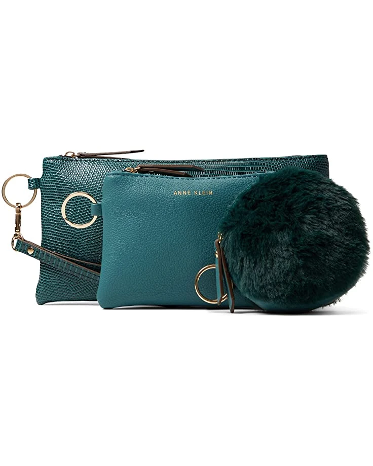 Anne Klein Handbags Women Mixed Media Wrislet & Pouch Set 8 Anne Klein Handbags Women Mixed Media Wrislet & Pouch Set - Image 6