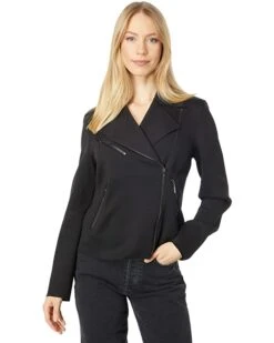 Anne Klein Coats & Outerwear Women Zip Front Moto Jacket
