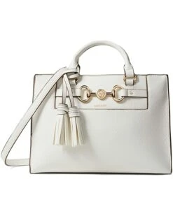 Anne Klein Handbags Women East West Satchel With Horse Bit