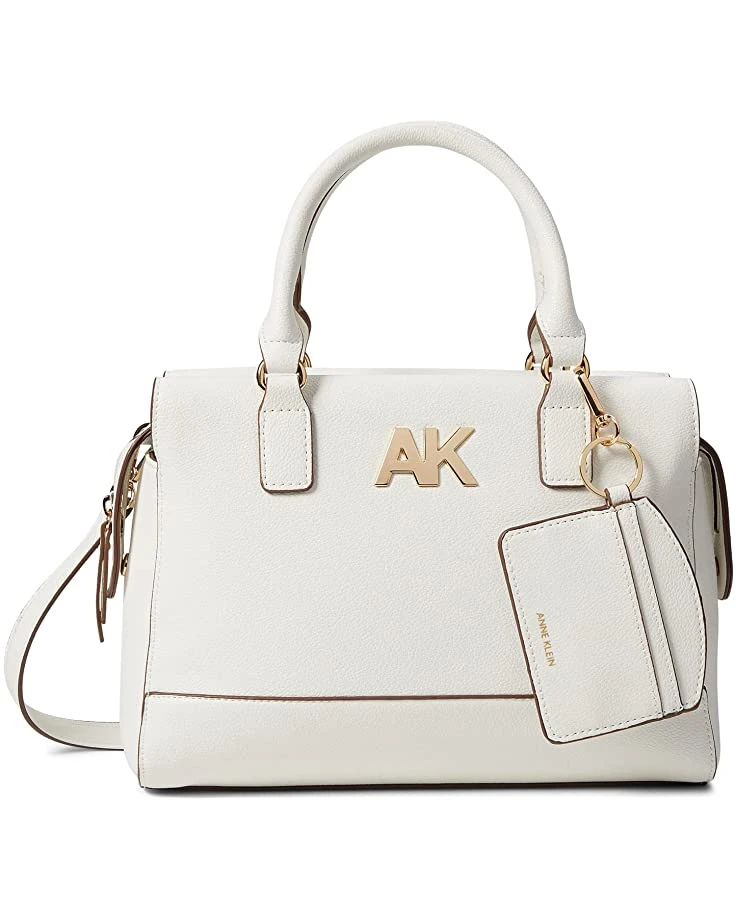 Anne Klein Handbags Women Satchel With Card Case 3 Anne Klein Handbags Women Satchel With Card Case