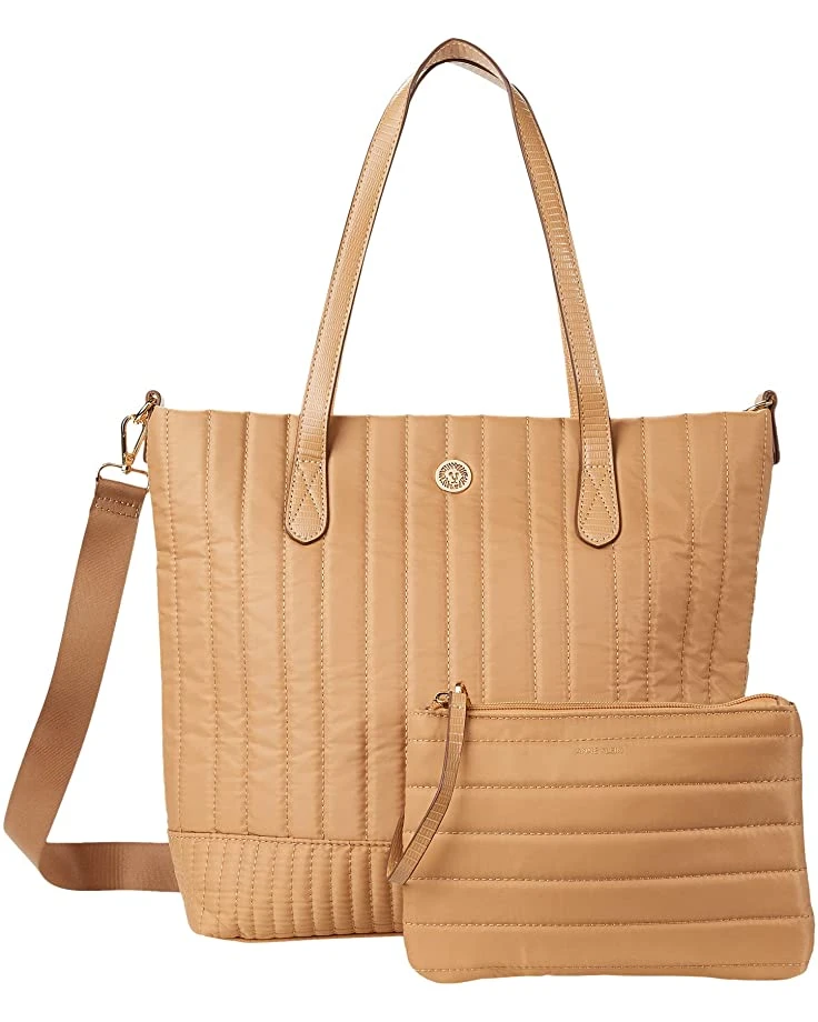 Anne Klein Handbags Women Quilted Nylon Medium Tote 7 Anne Klein Handbags Women Quilted Nylon Medium Tote - Image 5