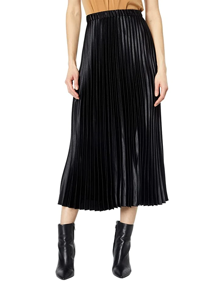 Anne Klein Skirts Women Satin Pleated Maxi Skirt 3 Anne Klein Skirts Women Satin Pleated Maxi Skirt