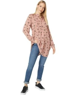 Anne Klein Shirts & Tops Women Oblong Printed Nehru Tunic 9 Anne Klein Shirts & Tops Women Oblong Printed Nehru Tunic -Deals Anne Klein Store 71R1RFVfHVL. AC SR736920