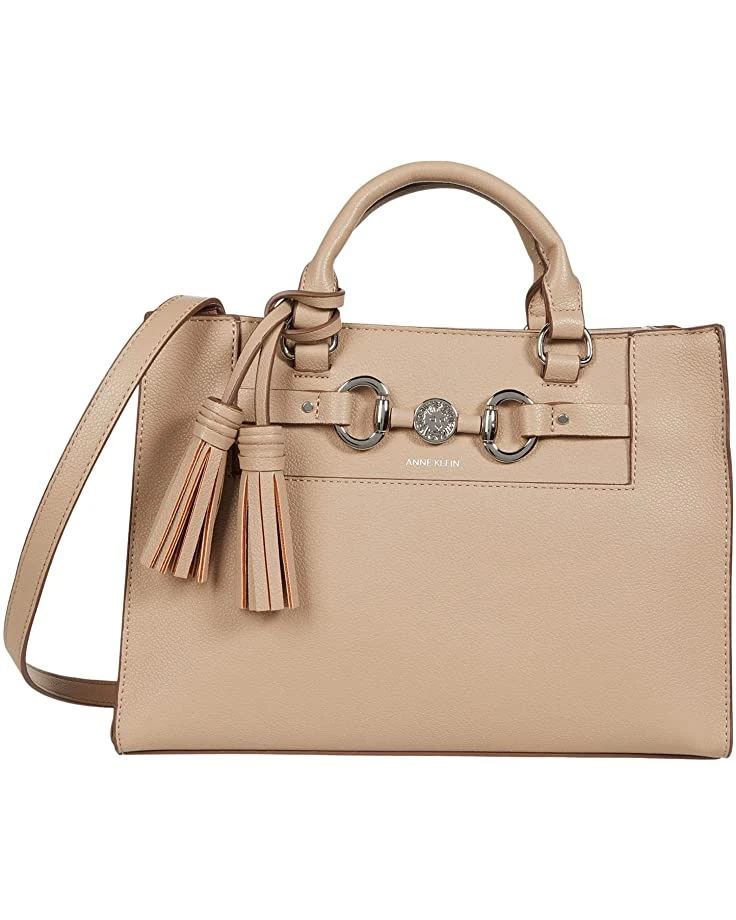 Anne Klein Handbags Women East West Satchel With Horse Bit 9 Anne Klein Handbags Women East West Satchel With Horse Bit - Image 7
