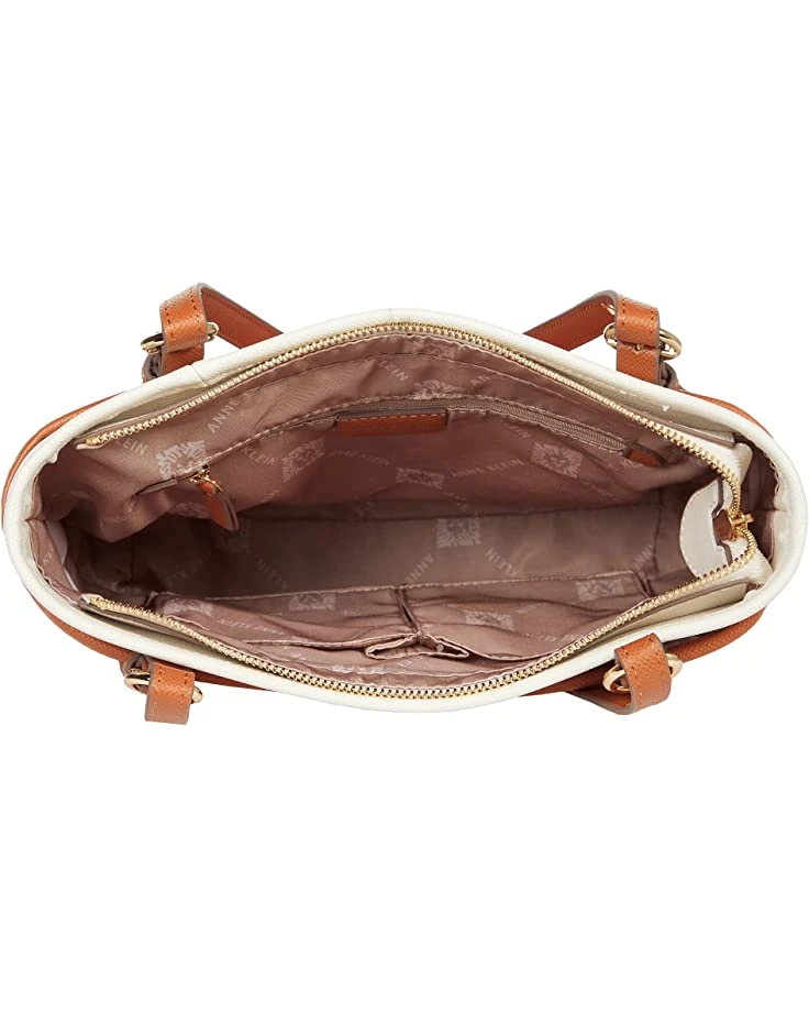 Anne Klein Handbags Women Perf Pocket Tote 5 Anne Klein Handbags Women Perf Pocket Tote - Image 3