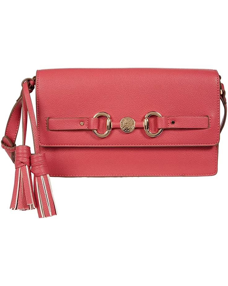 Anne Klein Handbags Women East West Flap Shoulder With Horse Bit 3 Anne Klein Handbags Women East West Flap Shoulder With Horse Bit