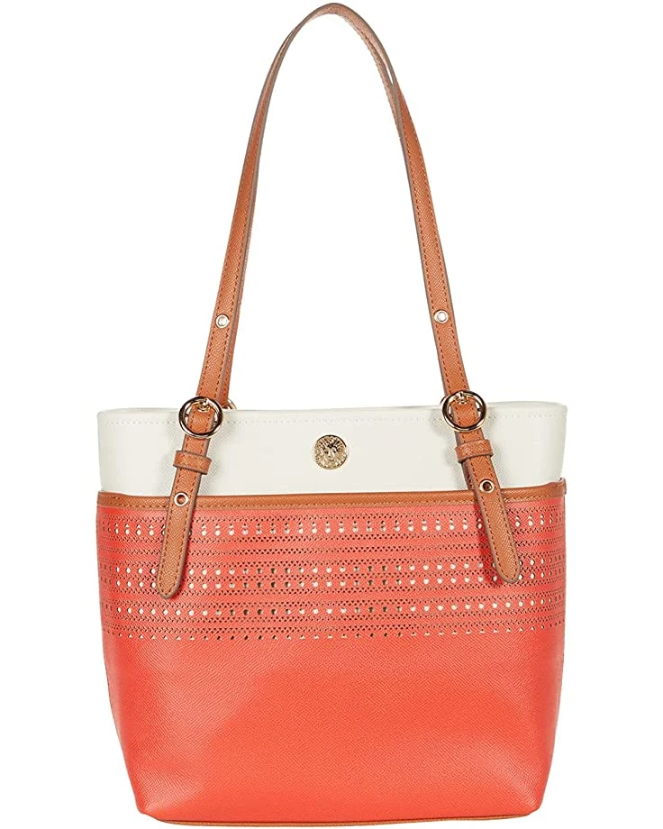 Anne Klein Handbags Women Perf Pocket Tote 3 Anne Klein Handbags Women Perf Pocket Tote