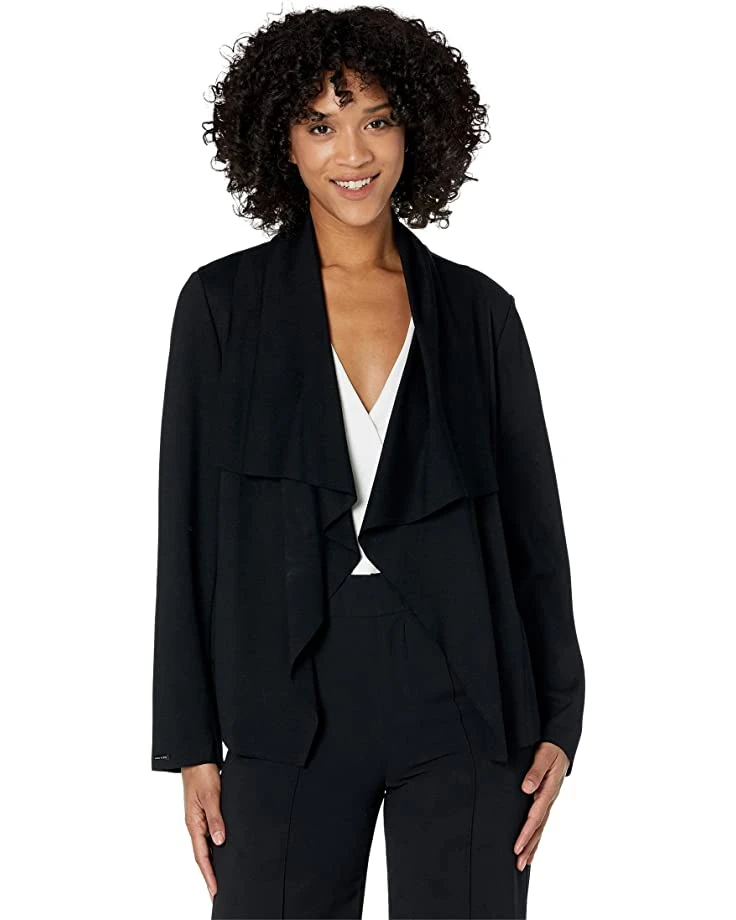 Anne Klein Sweaters Women Serenity Drape Front Jacket 7 Anne Klein Sweaters Women Serenity Drape Front Jacket - Image 5