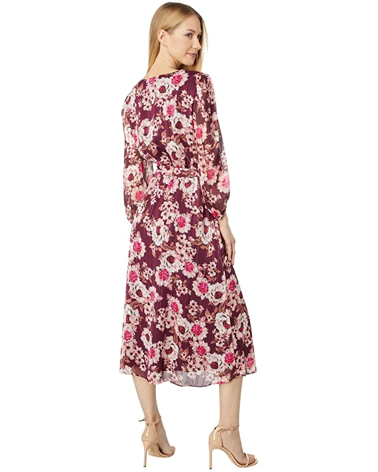 Anne Klein Dresses Women Floral Print Elastic Waist Dress 4 Anne Klein Dresses Women Floral Print Elastic Waist Dress - Image 2