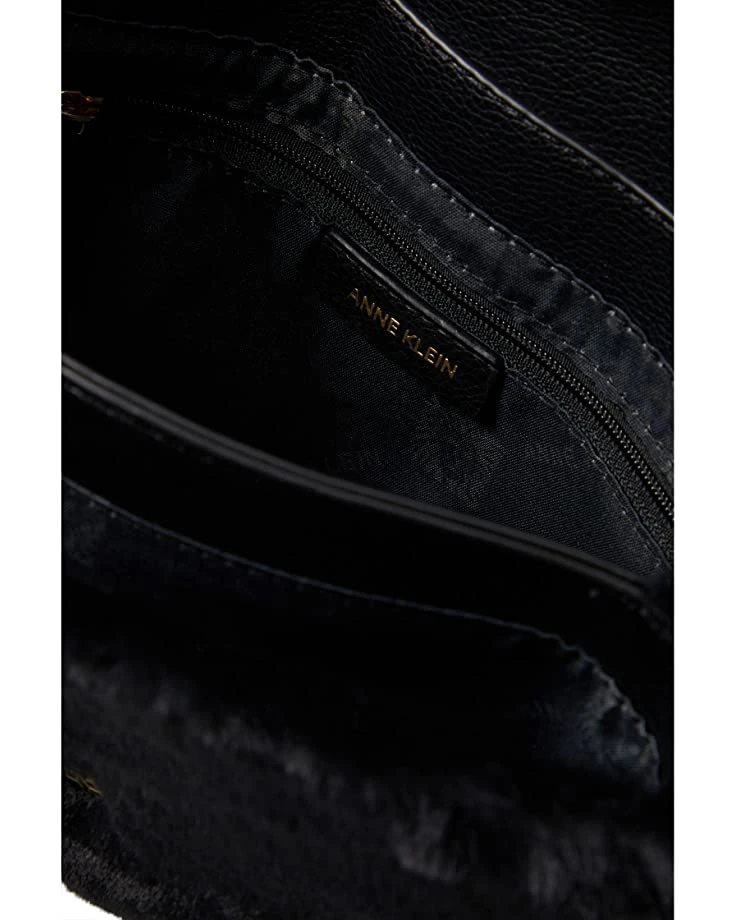 Anne Klein Handbags Women Soft Pebble/Faux Fur Crossbody 5 Anne Klein Handbags Women Soft Pebble/Faux Fur Crossbody - Image 3