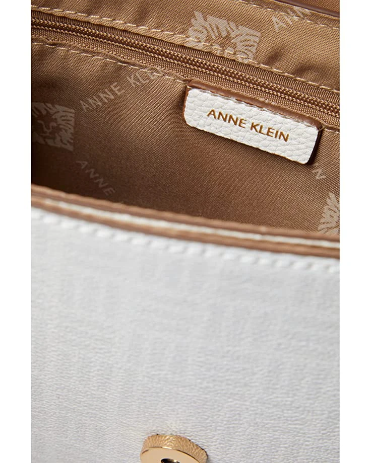 Anne Klein Handbags Women Horse Bit Flap Crossbody 5 Anne Klein Handbags Women Horse Bit Flap Crossbody - Image 3
