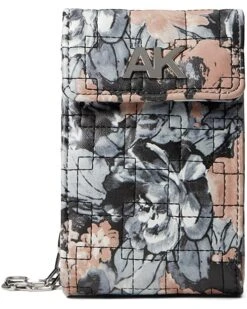 Anne Klein Wallets Women Quilted Flap Mobile Carrier