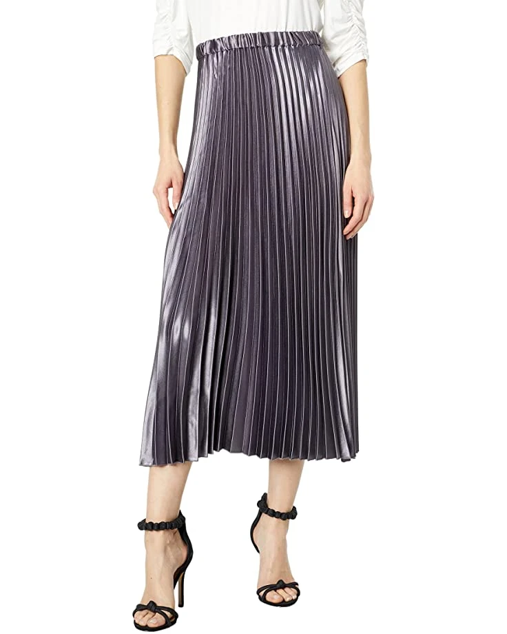 Anne Klein Skirts Women Satin Pleated Maxi Skirt 7 Anne Klein Skirts Women Satin Pleated Maxi Skirt - Image 5