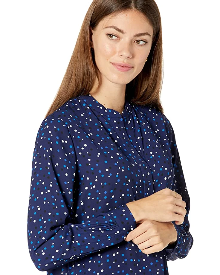 Anne Klein Shirts & Tops Women Dot Nerhu Tunic 5 Anne Klein Shirts & Tops Women Dot Nerhu Tunic - Image 3