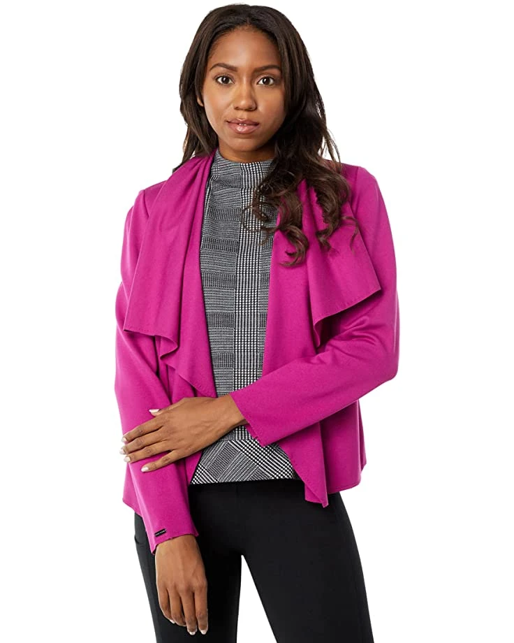 Anne Klein Sweaters Women Serenity Drape Front Jacket 9 Anne Klein Sweaters Women Serenity Drape Front Jacket - Image 7