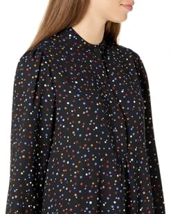 Anne Klein Shirts & Tops Women Ritz Dot Poet Blouse -Deals Anne Klein Store 81jkMM4aELL. AC SR736920