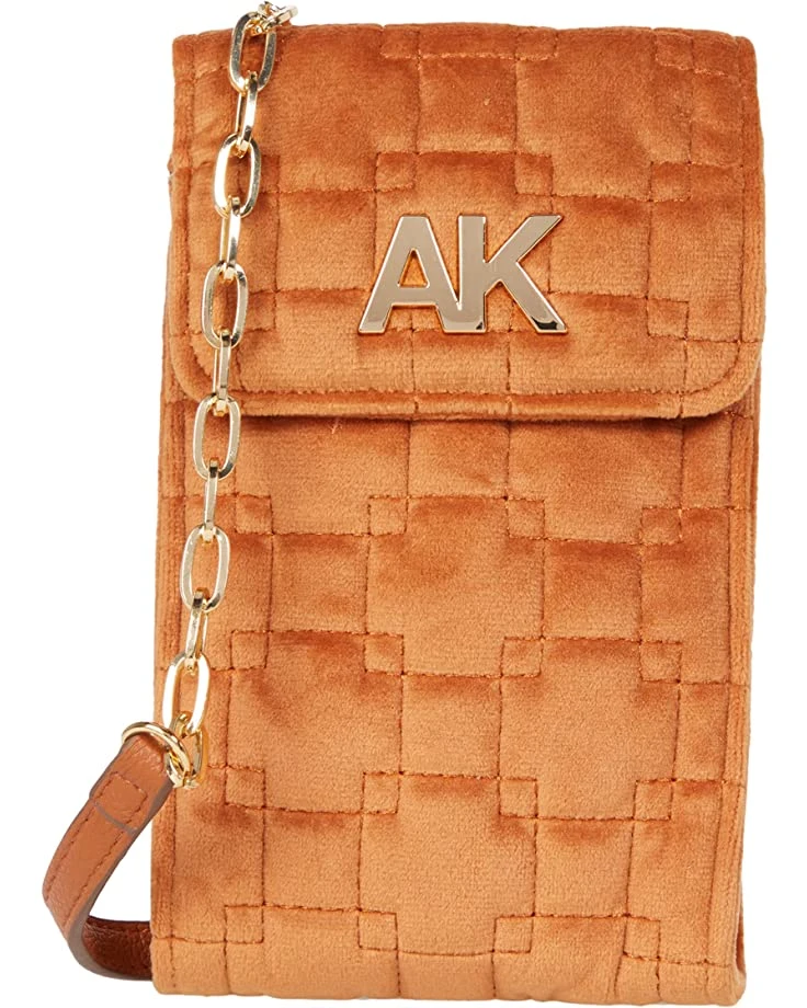 Anne Klein Wallets Women Quilted Velvet Flap Mobile Carrier 6 Anne Klein Wallets Women Quilted Velvet Flap Mobile Carrier - Image 4