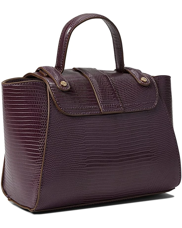 Anne Klein Handbags Women Lizard Satchel With Lock Hardware 4 Anne Klein Handbags Women Lizard Satchel With Lock Hardware - Image 2