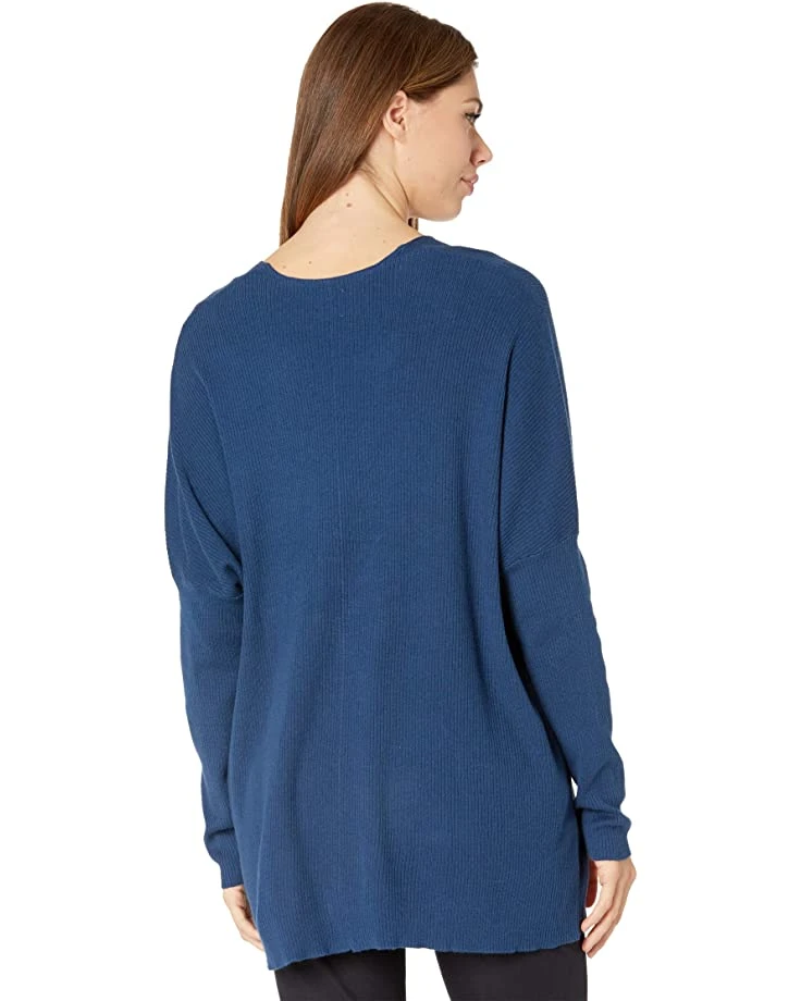 Anne Klein Sweaters Women V-Neck Ribbed Drop Shoulder Pullover 4 Anne Klein Sweaters Women V-Neck Ribbed Drop Shoulder Pullover - Image 2