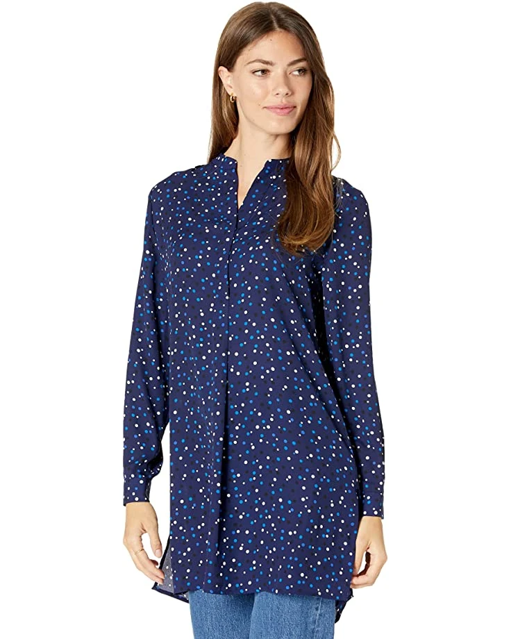 Anne Klein Shirts & Tops Women Dot Nerhu Tunic 3 Anne Klein Shirts & Tops Women Dot Nerhu Tunic