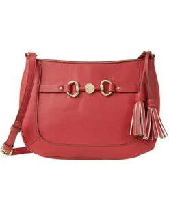 Anne Klein Handbags Women Rounded Crossbody With Horse Bit