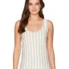 Anne Klein Shirts & Tops Women Striped Scoop Neck Tank Top - Striped Knit
