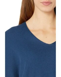 Anne Klein Sweaters Women V-Neck Ribbed Drop Shoulder Pullover 8 Anne Klein Sweaters Women V-Neck Ribbed Drop Shoulder Pullover -Deals Anne Klein Store 91a1TC9o5bL. AC SR736920